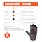 Ergodyne L Lime Cut Resistant Food Grade Gloves - Case of 144 PK 7040-CASE - alternate 6